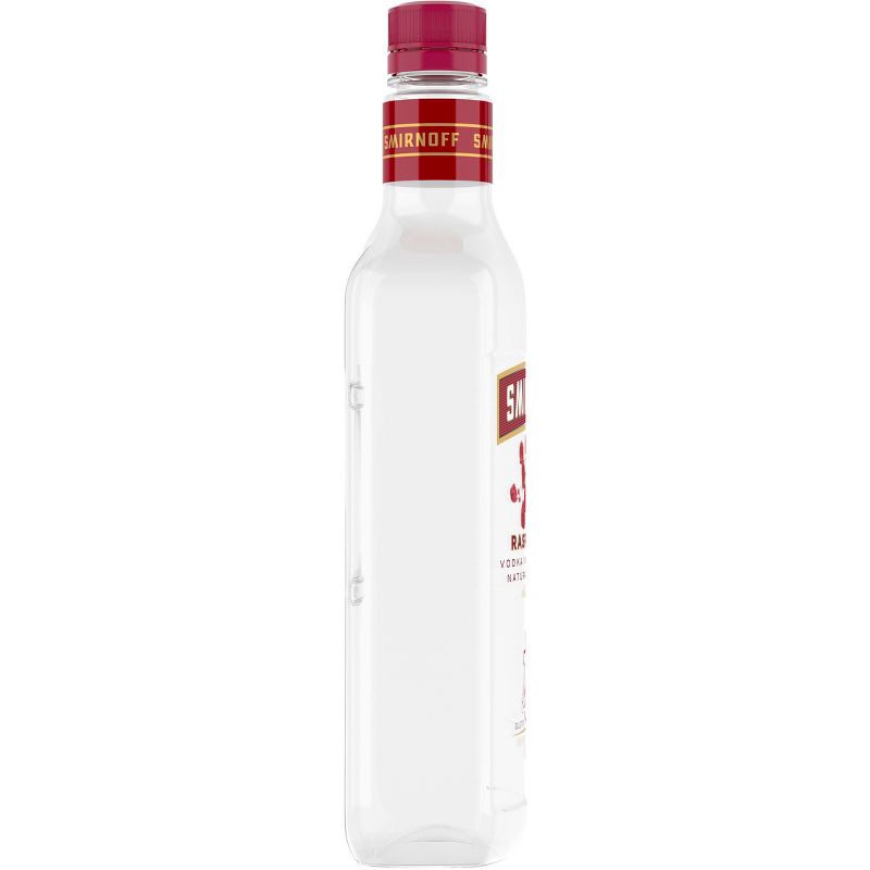 slide 6 of 8, Smirnoff Raspberry Flavored Vodka - 750ml Plastic Bottle, 750 ml