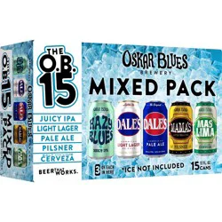 Oskar Blues Brewery CANundrum Variety Pack - 15pk/12 fl oz Cans