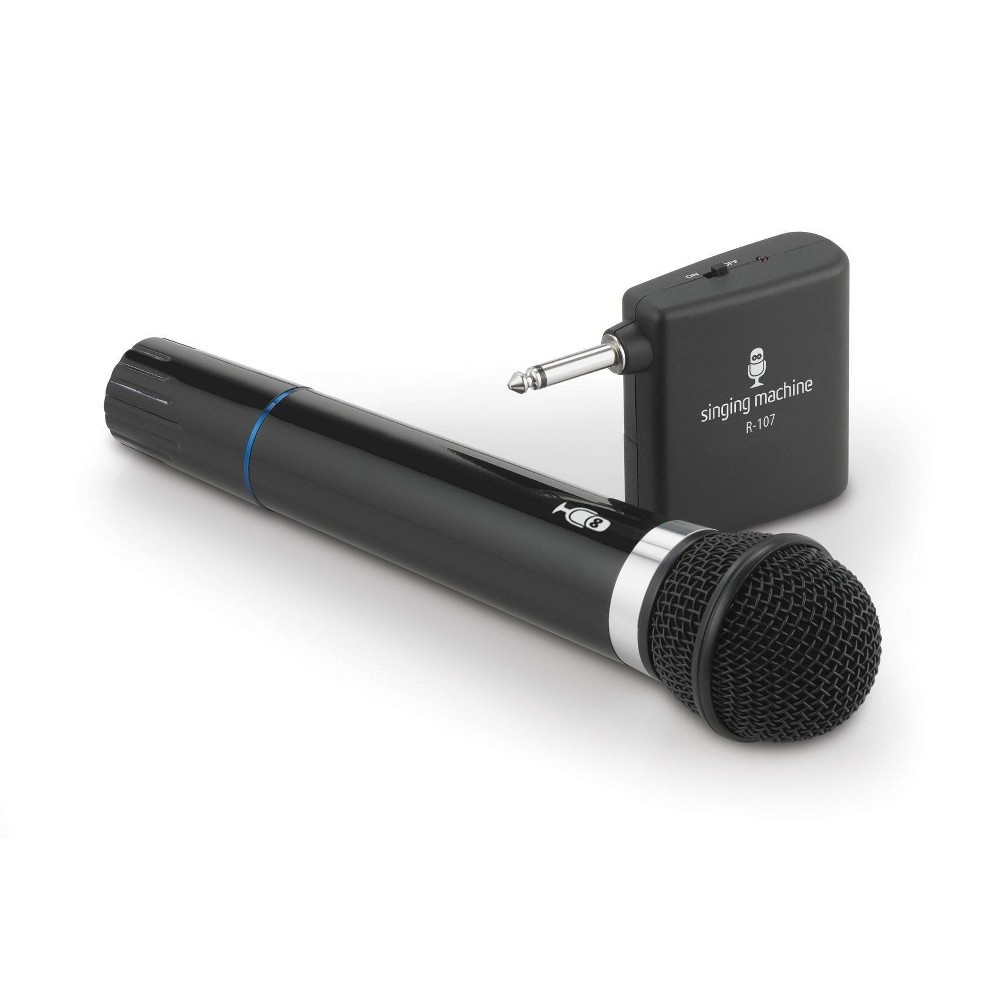 slide 3 of 4, Singing Machine Wireless Microphone, 1 ct