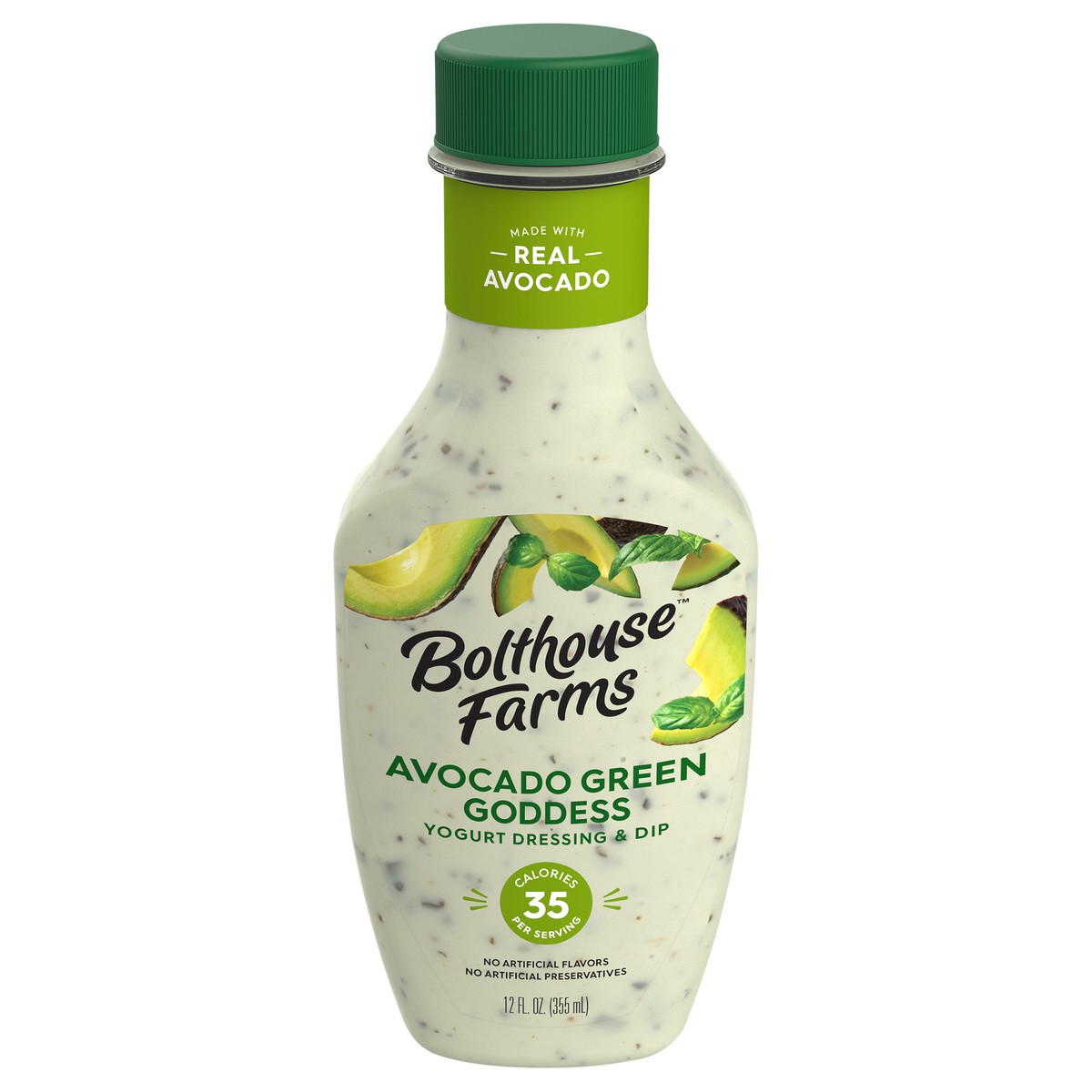 slide 1 of 5, Bolthouse Farms Avocado Green Goddess Yogurt Dressing & Dip 12 fl oz, 12 fl oz