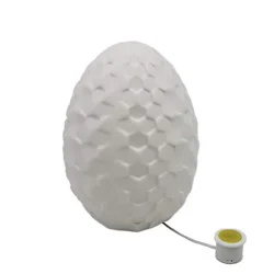 Holiday Home® Easter LED Ceramic Egg - White