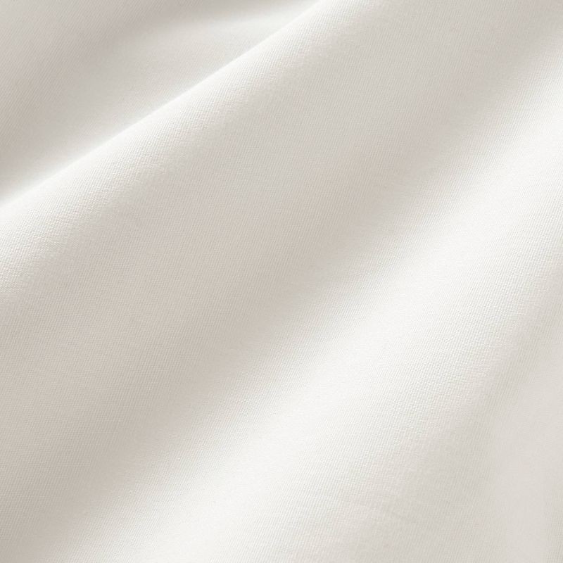 slide 4 of 4, King Solid Performance 400 Thread Count Pillowcase Set Sour Cream - Threshold™, 1 ct