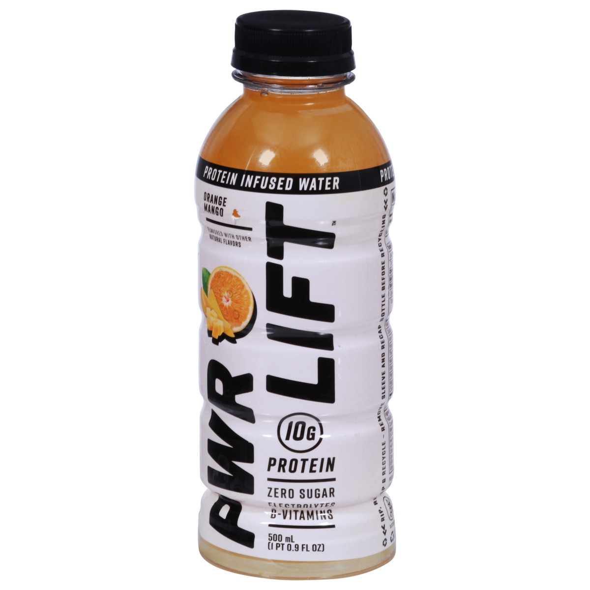 slide 6 of 9, Pwr Lift Protein Infused Water - Orange Mango - 16.9 oz, 16.9 oz