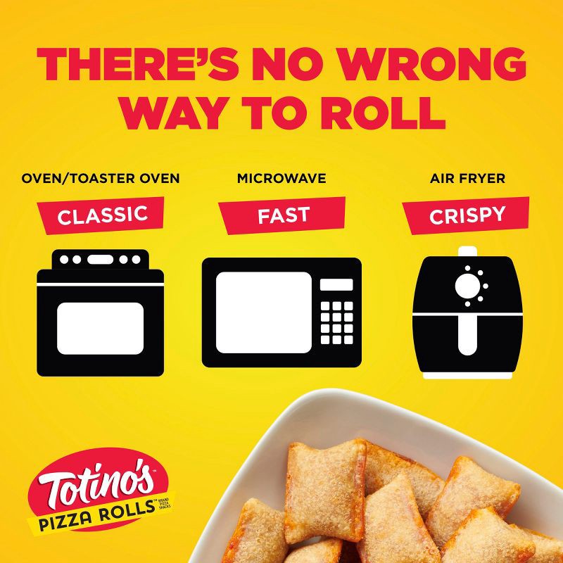 slide 3 of 9, Totino's Combination Frozen Pizza Rolls - 24.8oz, 24.8 oz