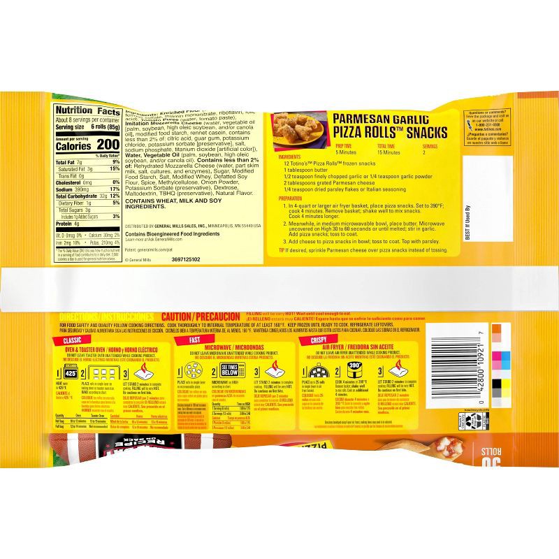 slide 10 of 10, Totino's Cheese Frozen Pizza Rolls - 24.8oz, 24.8 oz