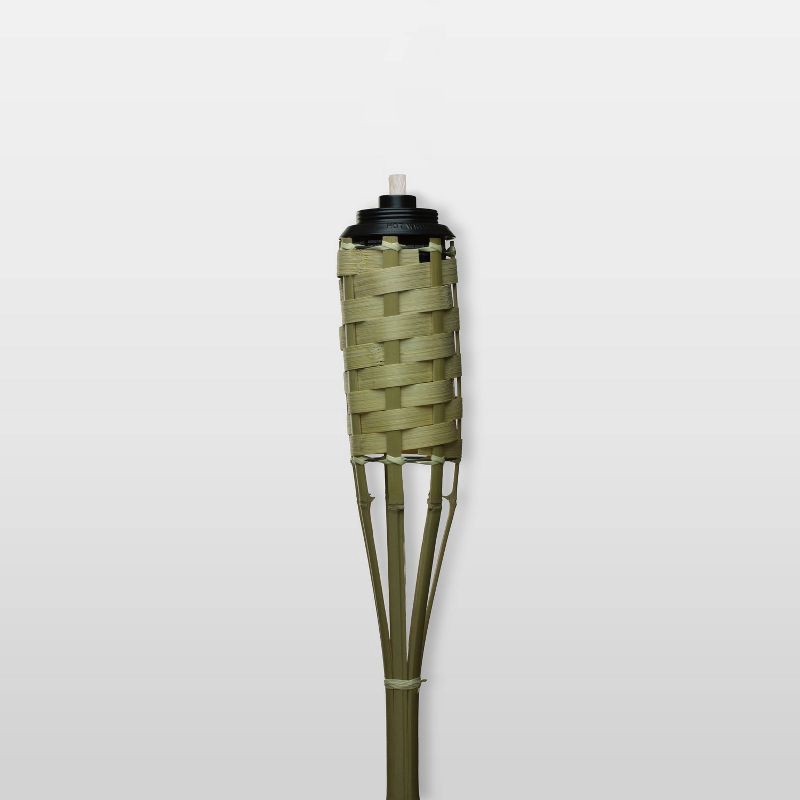 slide 2 of 3, TIKI Luau Bamboo Torch Natural, 1 ct