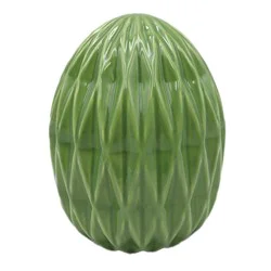 Holiday Home® Easter Ceramic Egg - Green