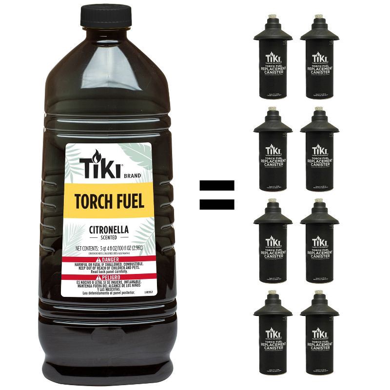 slide 3 of 3, TIKI 100oz Citronella Torch Fuel, 100 oz