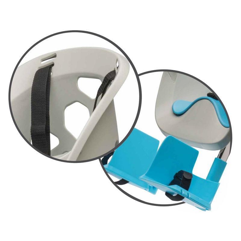 slide 5 of 6, Bell Sports Mini Shell Front Bike Child Carrier - Gray, 1 ct