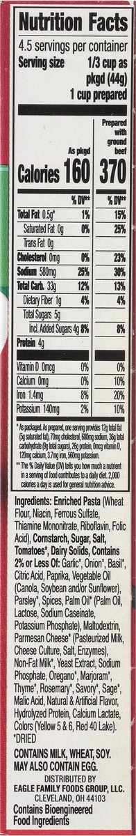 slide 13 of 14, Hamburger Helper Robust Tomato & Herb Flavor Lasagna 6.9 oz, 6.9 oz