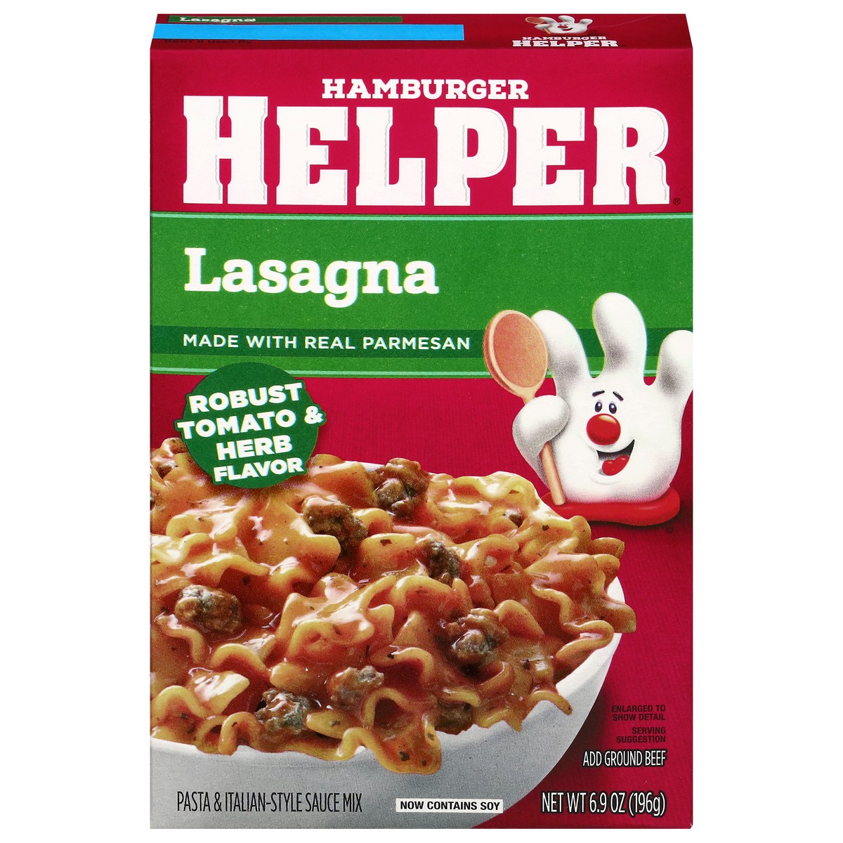 slide 1 of 14, Hamburger Helper Robust Tomato & Herb Flavor Lasagna 6.9 oz, 6.9 oz