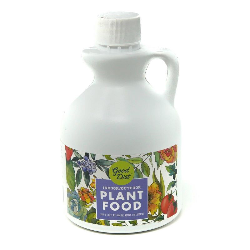 slide 1 of 5, Good Dirt Naturals Indoor/Outdoor Plant Food - 15 fl oz, 15 fl oz