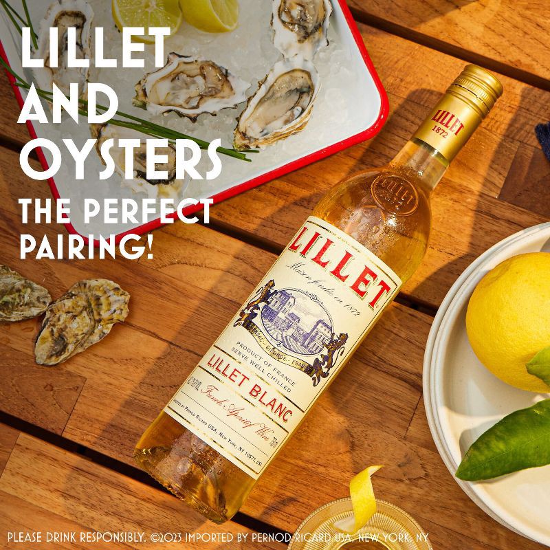 slide 5 of 9, Lillet Aperitif Blanc - 750ml Bottle, 750 ml