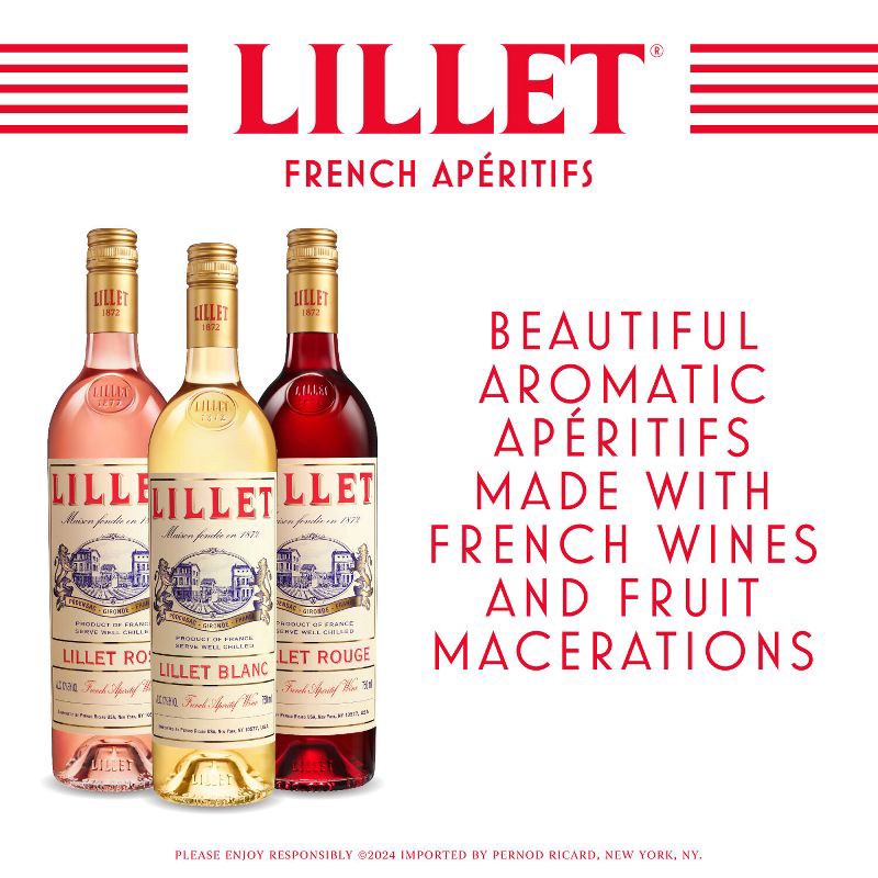 slide 7 of 9, Lillet Aperitif Blanc - 750ml Bottle, 750 ml