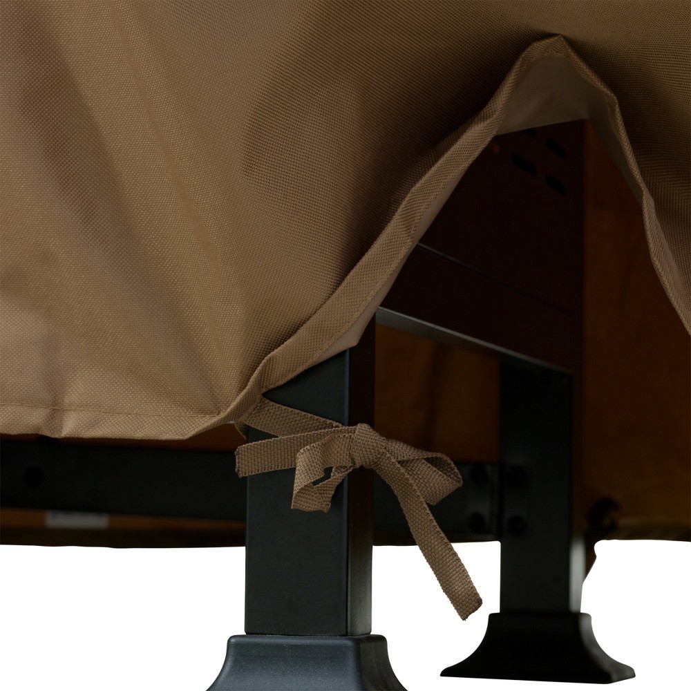 slide 4 of 4, 65" Grill Cover Tan - Threshold, 1 ct