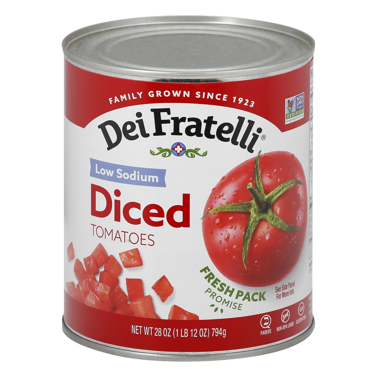 slide 2 of 13, Dei Fratelli Diced Tomatoes 28 oz, 28 oz