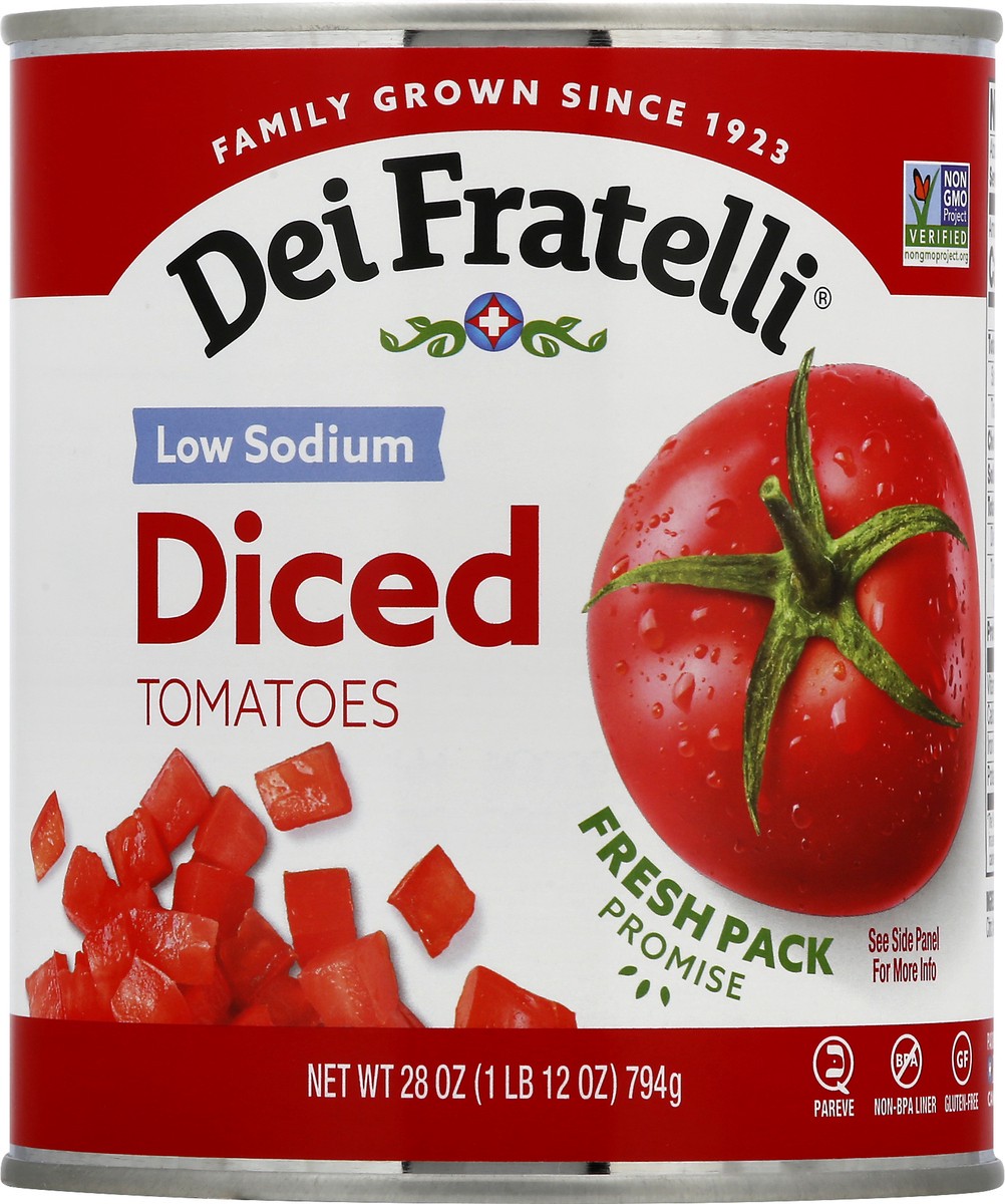 slide 10 of 13, Dei Fratelli Diced Tomatoes 28 oz, 28 oz