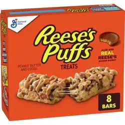 Reese's Puffs Cereal Snack Bars - 8ct