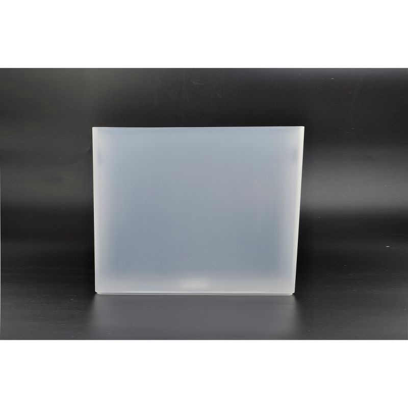 slide 1 of 2, Plastic File Box Clear - Brightroom™: File Organizer with Handle, Polypropylene, 1 Compartment, 12.28" W x 10" H x 5" D, 1 ct