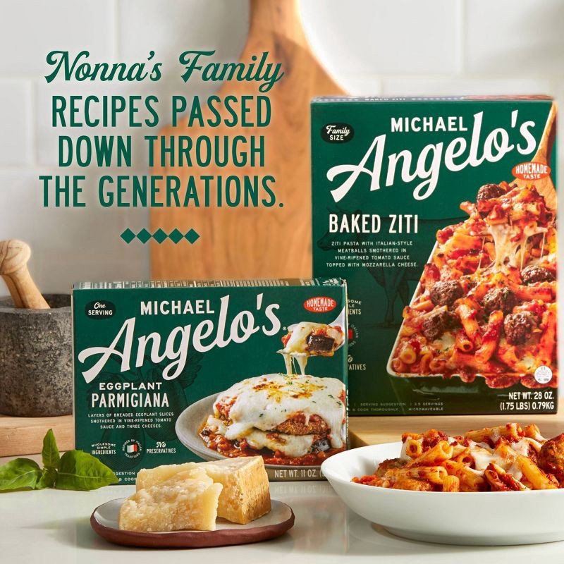 slide 8 of 8, Michael Angelo's Frozen Lasagna with Meat Sauce - 32oz, 32 oz