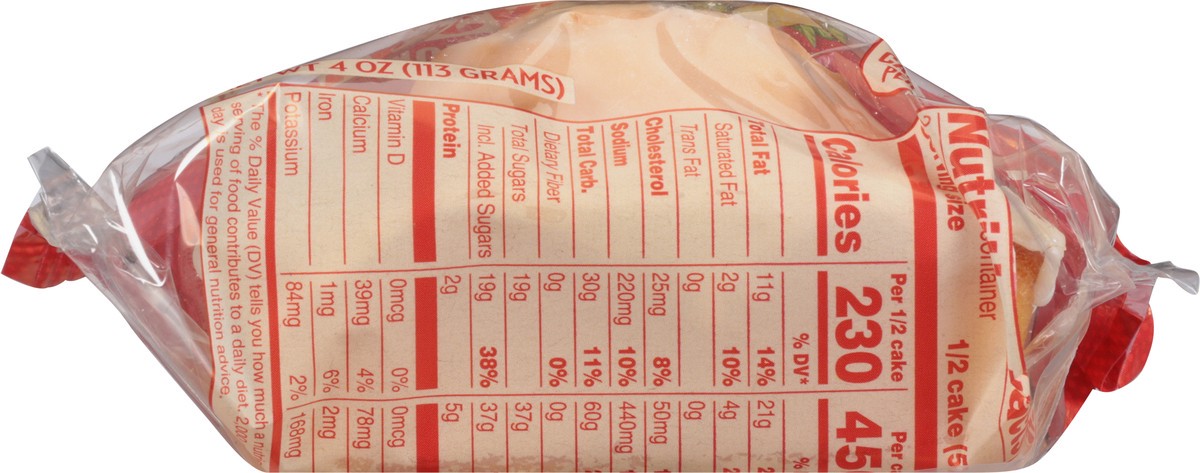 slide 5 of 14, Otis Spunkmeyer Iced Lemon Loaf Cake 4 oz, 4 oz