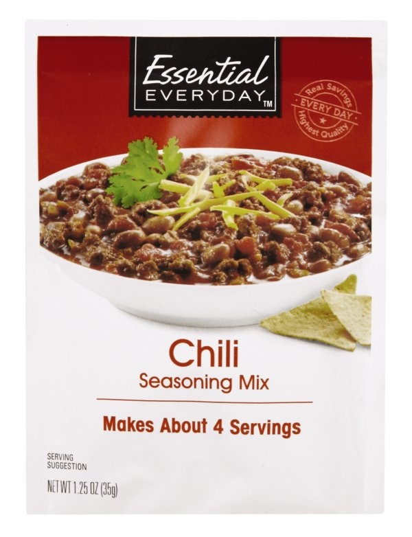 slide 1 of 1, Essential Everyday Chili Seasoning Mix, 1 oz