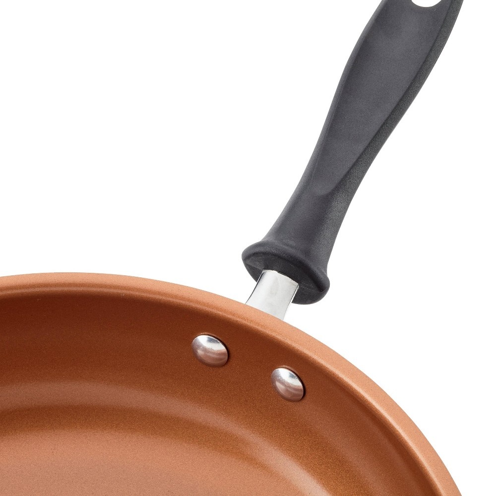 slide 10 of 14, Farberware Reliance Pro 14pc Copper Ceramic Nonstick Cookware Set with Prestige Tools Aqua, 1 ct
