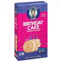Goodie Girl Cookies Goodie Girl Birthday Cake Sandwich Cookies