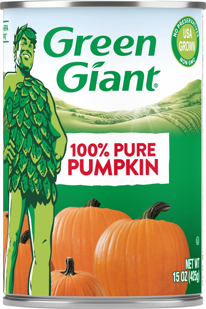 slide 3 of 8, Green Giant Pumpkin, 15 oz