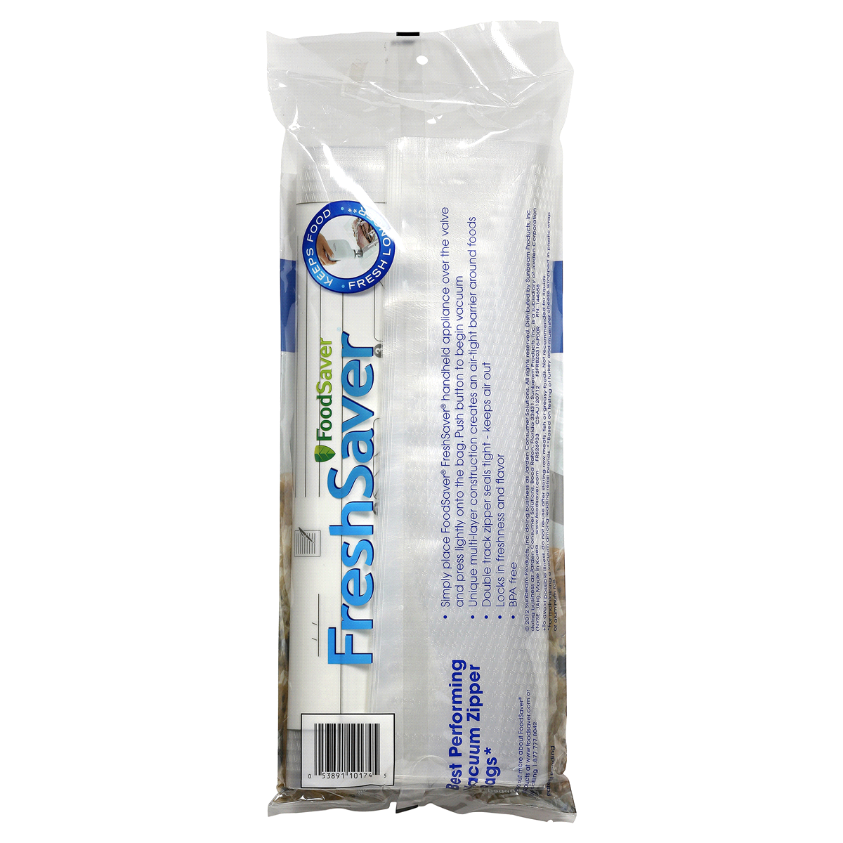 slide 2 of 2, FoodSaver Vacuum Zipper Gallon Bags, 12 ct