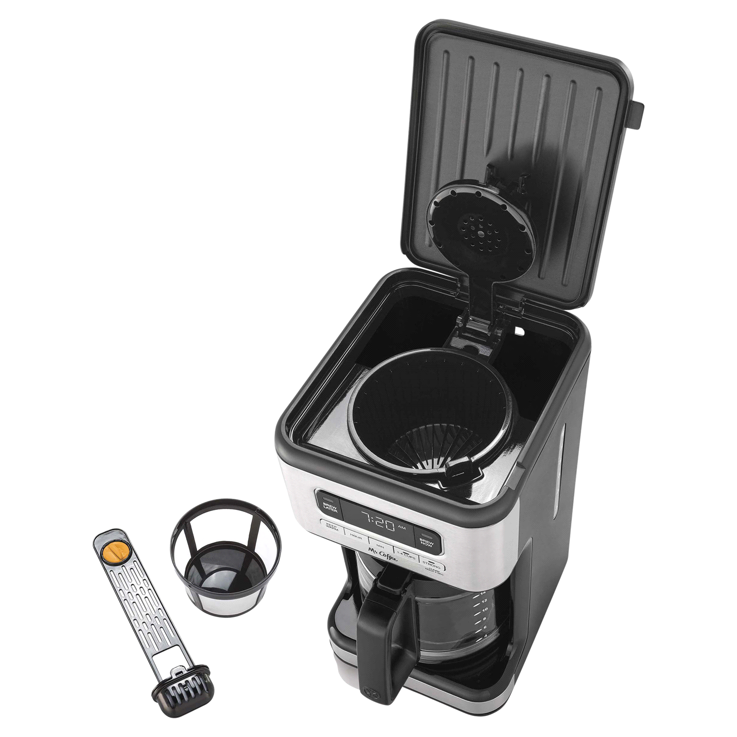 slide 2 of 4, Mr. Coffee 14 Cup Programmable XL Capacity Coffeemaker 1 ea, 1 ct