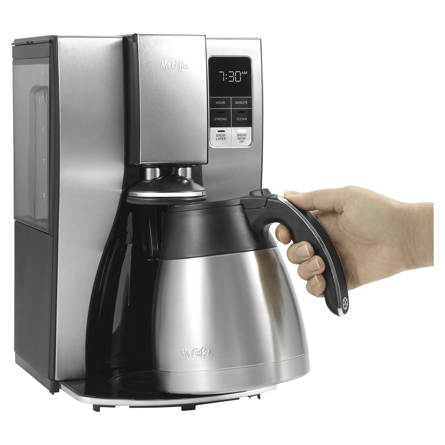 slide 2 of 4, Mr. Coffee 10 Cup Thermal Programmable Coffee Maker, 1 ct