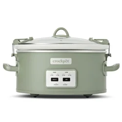 Crock-Pot 6qt Cook and Carry Programmable Slow Cooker - Sage