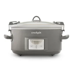 Crock Pot Crockpot 7Qt Cook & Carry Programmable Grey