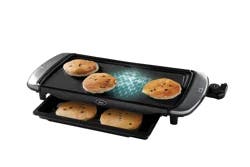 Oster DiamondForce 10-Inch x 20-Inch Nonstick Electric Griddle with Warming Tray