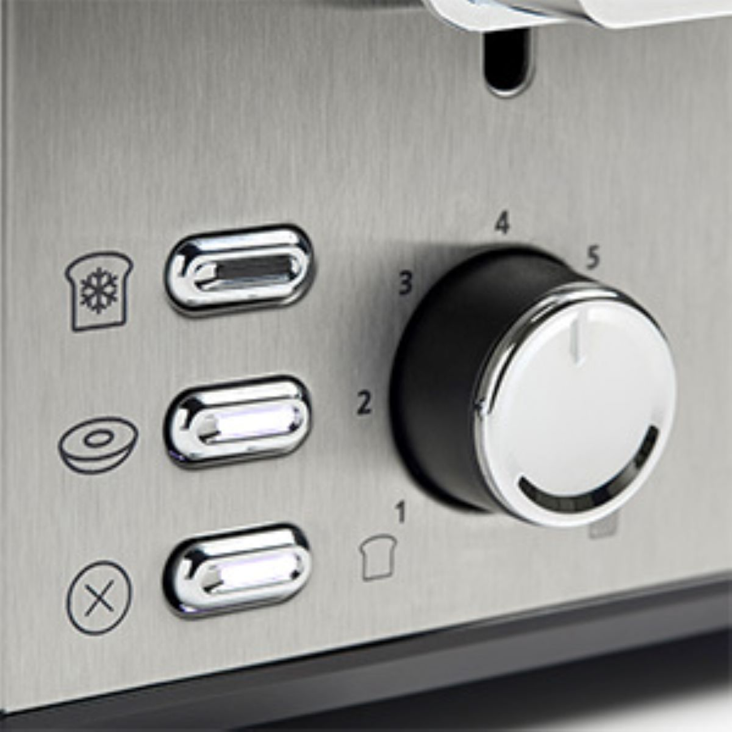 slide 3 of 4, Oster 4-Slice Toaster Stainless Steel With Extra-Wide Slots Stainless Steel, 1 ct