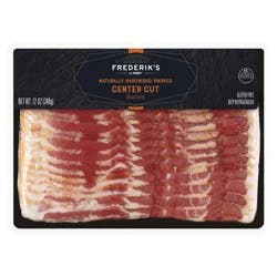 Frederiks by Meijer Naturally Hardwood Smoked Center Cut Bacon, 12 oz
