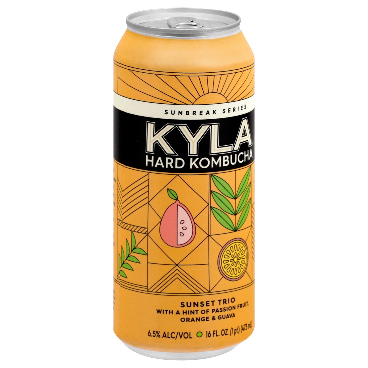 slide 6 of 9, Kyla Sunbreak Series Sunset Trio Hard Kombucha 16 oz, 16 oz