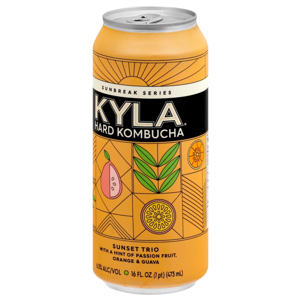 slide 9 of 9, Kyla Sunbreak Series Sunset Trio Hard Kombucha 16 oz, 16 oz