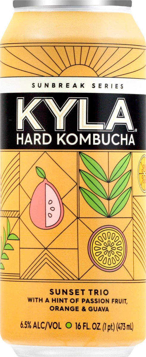 slide 8 of 9, Kyla Sunbreak Series Sunset Trio Hard Kombucha 16 oz, 16 oz