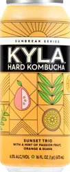 Kyla Sunbreak Series Sunset Trio Hard Kombucha 16 oz