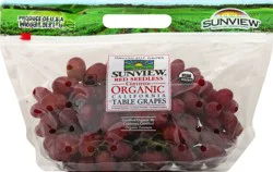 Organic Red Seedless Grapes