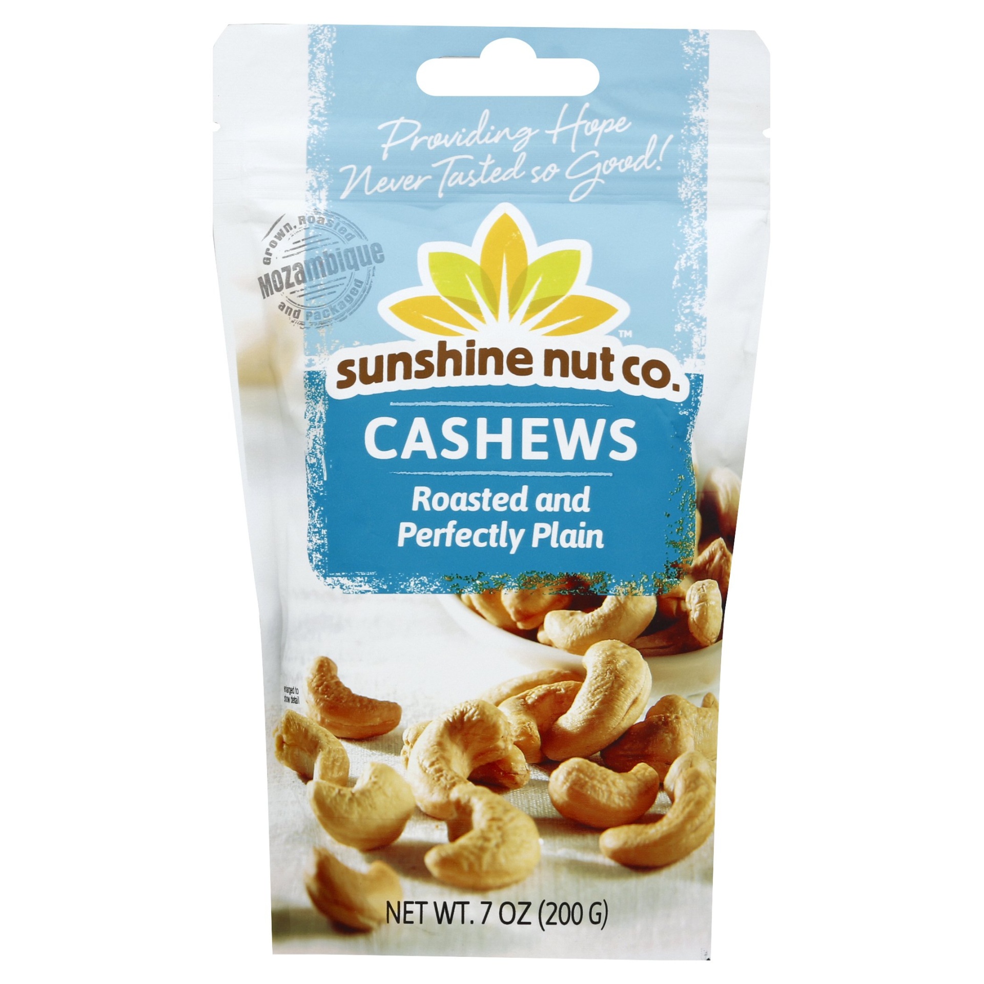 slide 1 of 1, Sunshine Nut Co. Sunshine Cashew Nut Roasted - 7 Oz, 7 oz