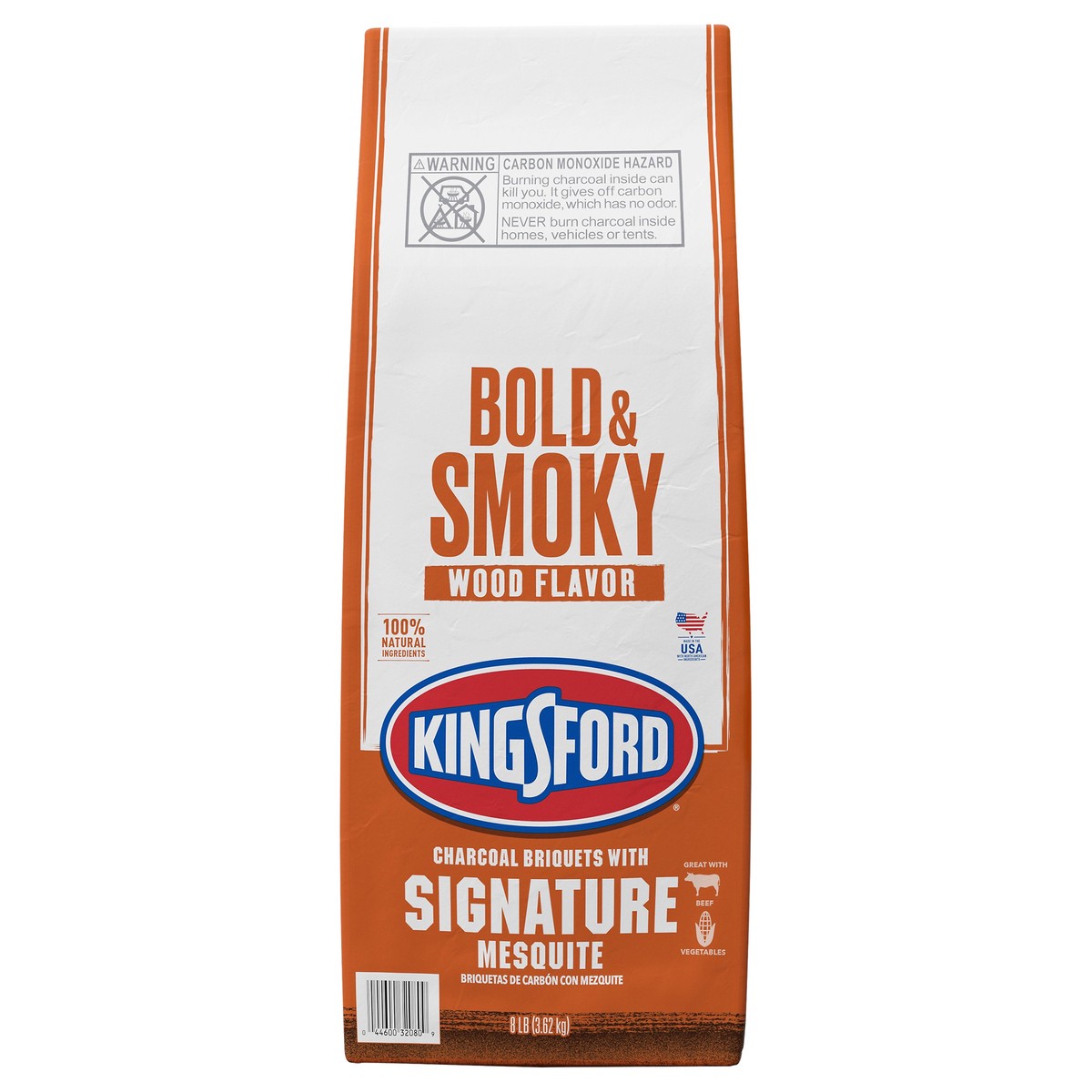 slide 1 of 5, Kingsford Charcoal with Signature Mesquite Briquettes, 8 lb