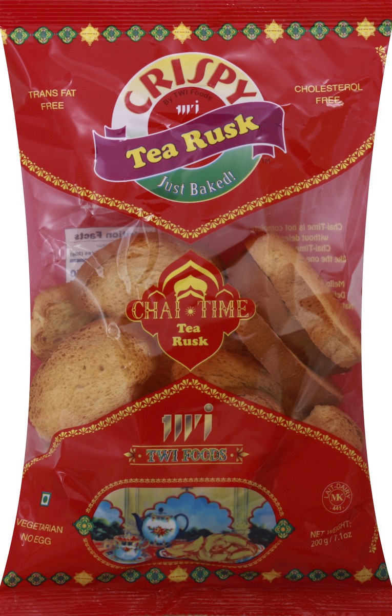 slide 1 of 5, Crispy Tea Rusk - 200 g, 200 g