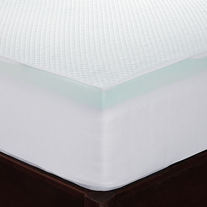 slide 1 of 6, Brookstone Thermo-Stat King Mattress Topper, 1 ct