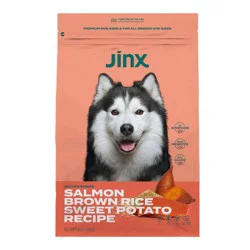 Jinx Salmon Brown Rice Sweet Potato Dry Dog Food, 4lb. Bag