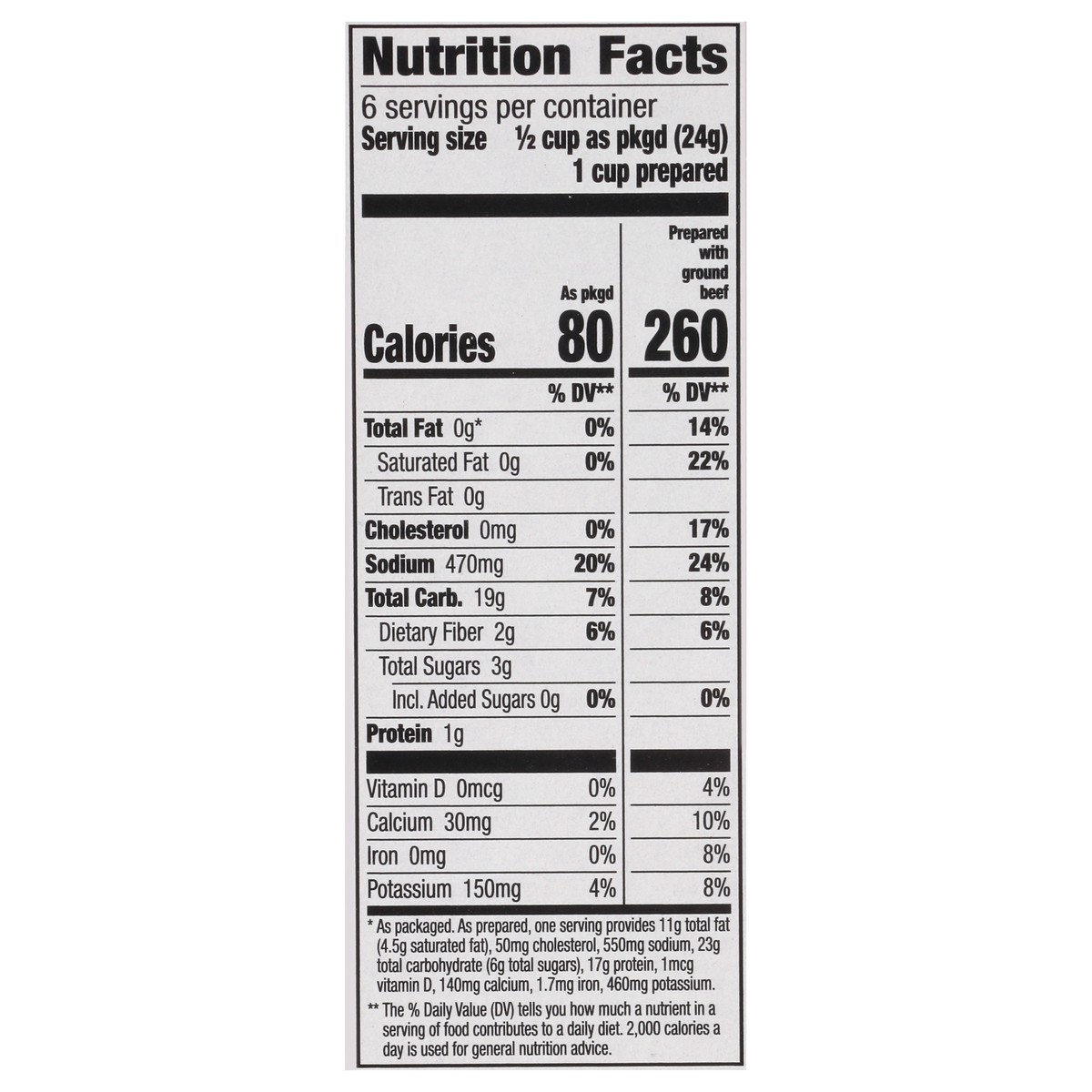 slide 12 of 13, Hamburger Helper Potatoes Stroganoff 5.0 oz, 5 oz