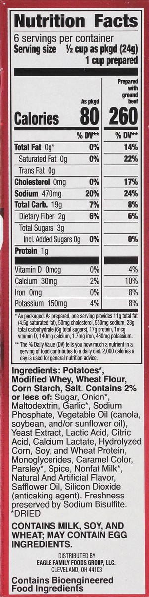 slide 4 of 13, Hamburger Helper Potatoes Stroganoff 5.0 oz, 5 oz