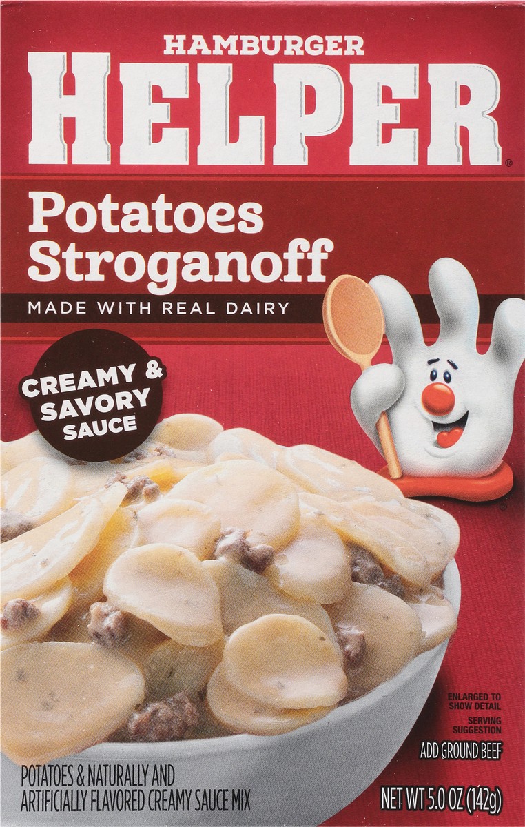 slide 3 of 13, Hamburger Helper Potatoes Stroganoff 5.0 oz, 5 oz